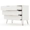 Manhattan Comfort Rockefeller Dresser in White, PK2 2-103GMC1 - alternate 5